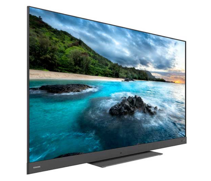 Toshiba  55"  Quantum Dot  "  Android QLED  LED  / Regza Engine 4K Pro/ 10 (Q) D LED/ HDR 10Plus/Google 55Z770KW