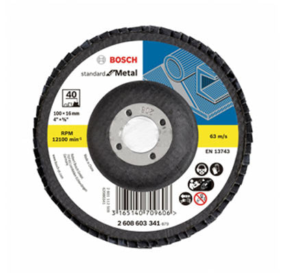 Bosch Flap Disc Standard for Metal 100 MM 40g