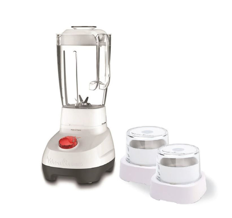 Moulinex Blender  700w, 2 Attachment, 2 Liters , 220-240 V, 50/60 Hz,  Made In France LM207127