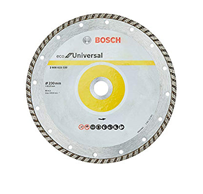Bosch Diamond Cutting Disc 230 MM Eco Unisersal Turbo 2608615039 | Tool Accessories Bosch Diamond Cutting Disc 230 MM Eco Unisersal Turbo 2608615039 | Tool Accessories