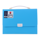 Deli Expanding File  w/handle A4 13P 4C DL-W5556