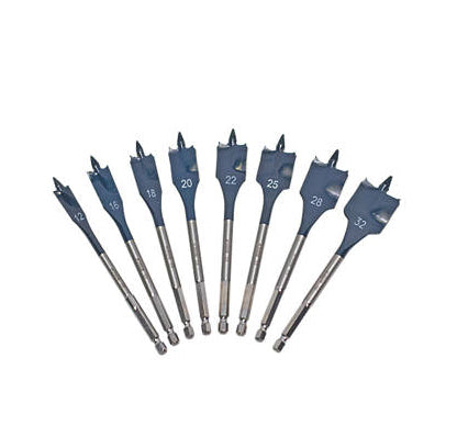 Bosch Self Cut Speed Flat Wood Bit 7set 16 to 32mm