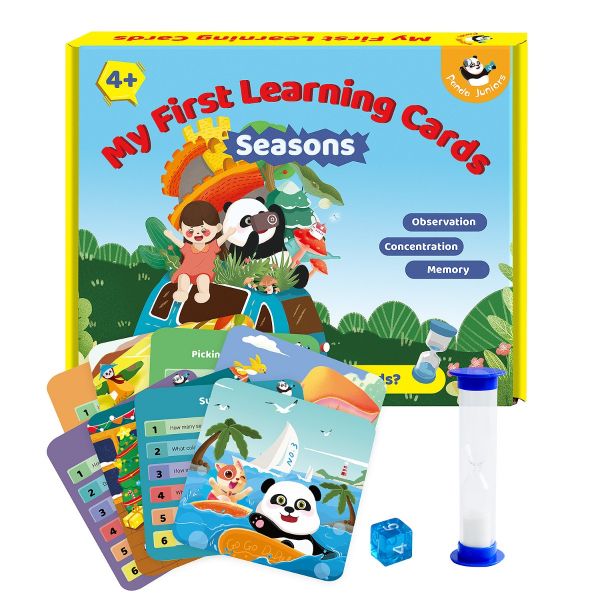 PJ PJ002-2 My First Learning Cards - Seasons 49700156