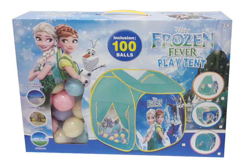 Frozen Play Tent House With 100 Pcs Ball