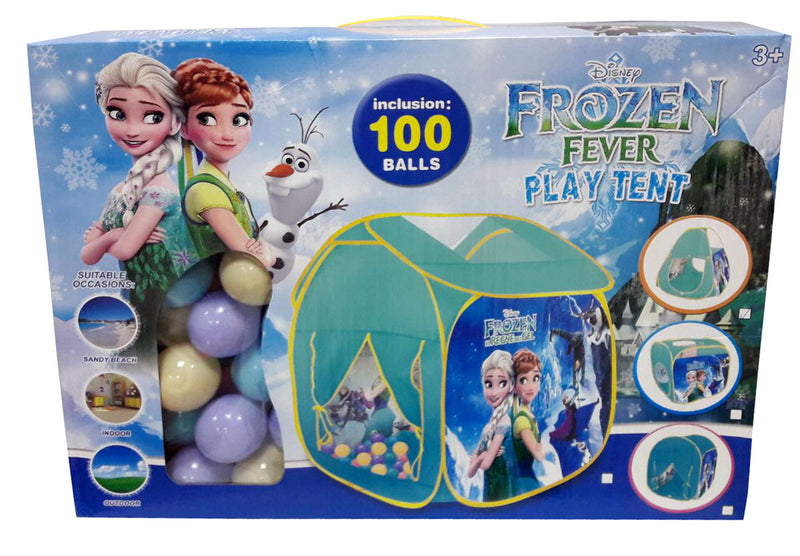Frozen Play Tent House With 100 Pcs