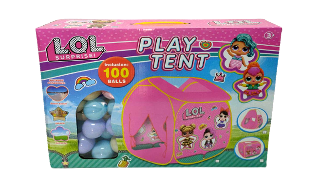 Lol Play Tent With 100 Pcs Balls