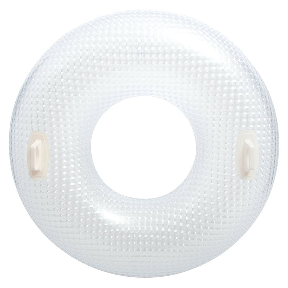 Donut Inflatable Translucent Glossy Crystal Inflatable Donut For The Pool And Beach