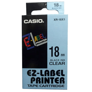 Casio Label Tapes XR-18X1-W-DJ1