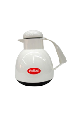 Helios Vacuum Jug Dome White 1.0Lt