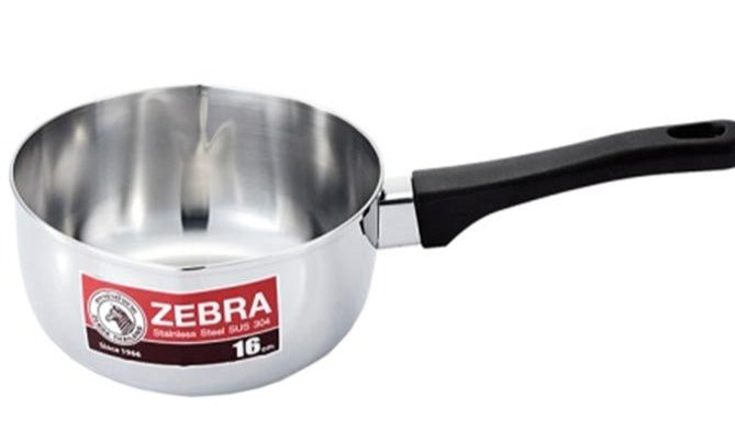 Zebra SS Japanes Sauce Pan