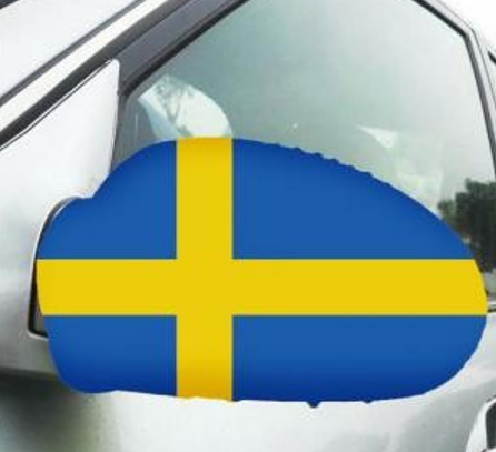 Car Side Mirror Cover Flag