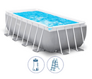Intex Prism Frame Rectangular Pool Set 4m X 2mX 1.22m 42126790