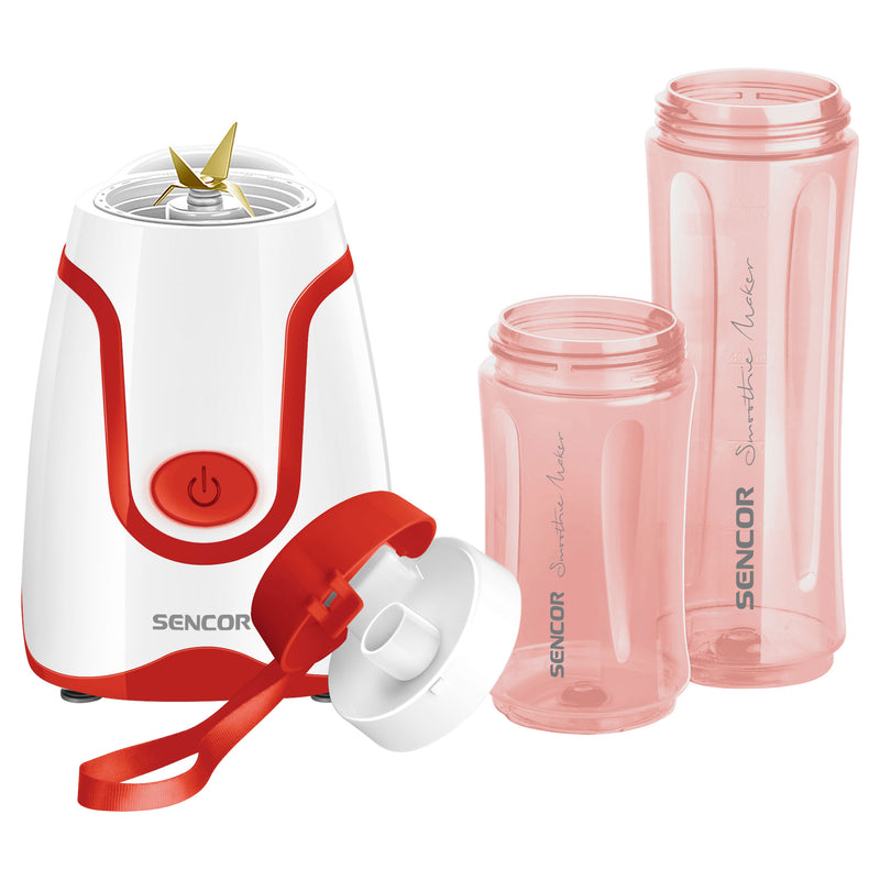 Sencor 600Ml Smoothie Maker Red and White SBL 2204RD