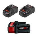 Bosch 2 Battery 18V 6.3 AH + GAL 1880 CV Charger