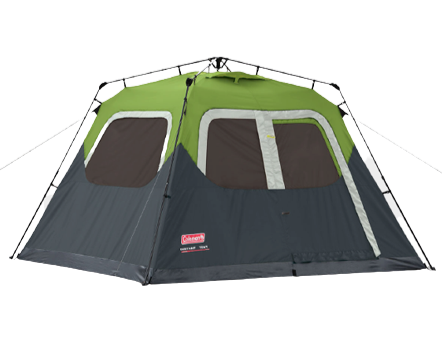 Coleman 6 Person Fastpitch Instant Cabin Tent 2000026676