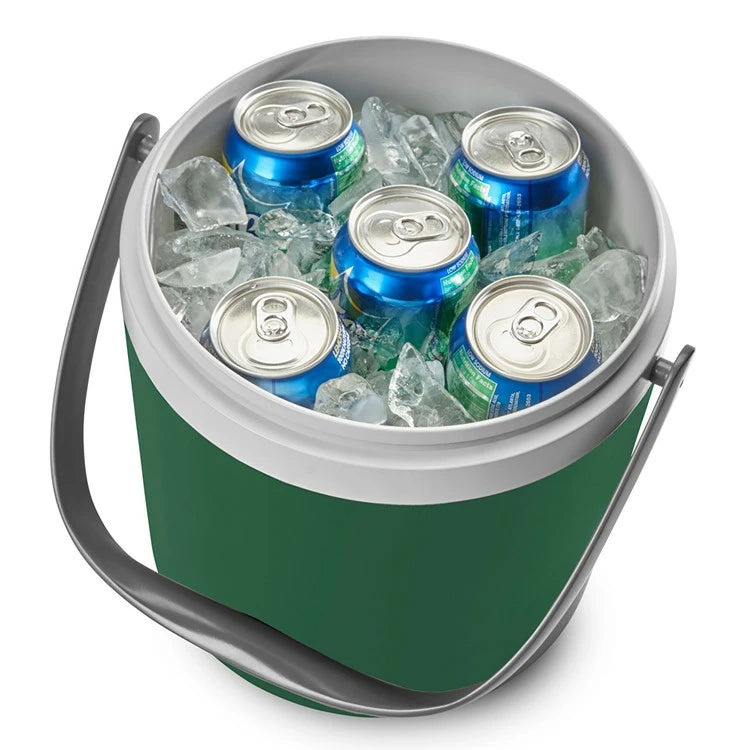 Coleman 9Qt Cooler Party Circle Heritage Green 2000033054