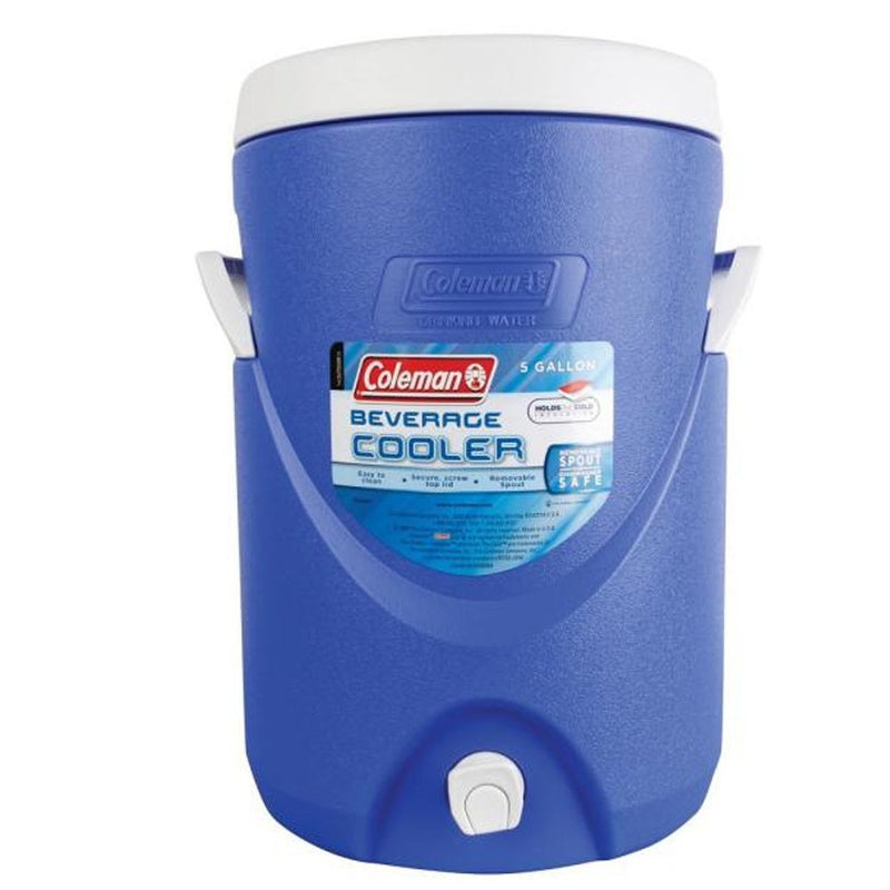 Coleman 5 Gallon Beverage Cooler Blue 2000033396 Made In USA