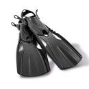 Intex Medium Super Sport Fins, Pair (Fits Shoe Size US (5-8), PVC Carry- Bag/ Header/ Insert, Ages 8+ 42155634