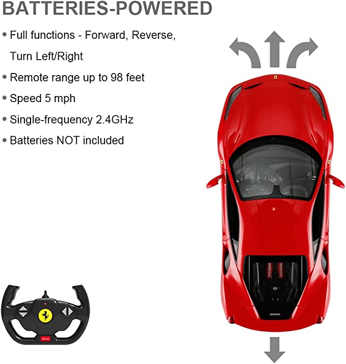 Rastar 1:14 Ferrari 488 Gtb 45075600 | RC Car Rastar 1:14 Ferrari 488 Gtb 45075600 | RC Car