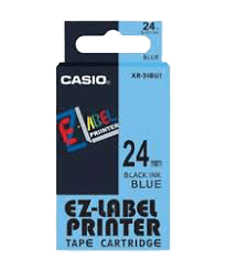 Casio Label Tapes XR-24BU1-W-DJ1