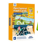 PJ PJ004-4 Pen Control Flash Cards-  Maze Game 49700606