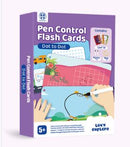 PJ PJ004-5 Pen Control Flash Cards- Dot To Dot  49700552