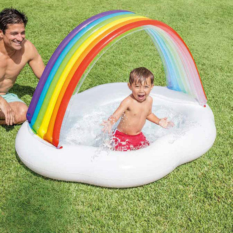 Intex Rainbow Cloud Baby Pool, Ages 1-3  42157141