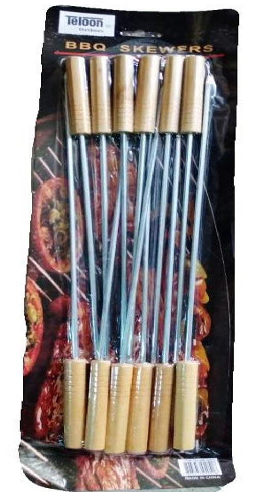 Teloon Outdoors Kabab Stick 12 Pcs 940518 | Camping Teloon Outdoors Kabab Stick 12 Pcs 940518 | Camping