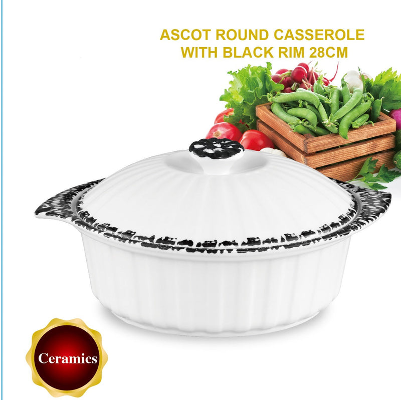 Ascot Round Casserole