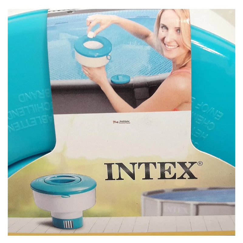 Intex 7" Floating Chemical Dispenser, PDQ-Packed, Blister Card 42129041