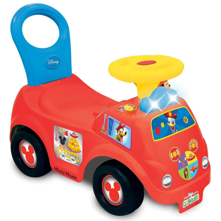 KD Light N' Sound Mickey Activity Fire Engine 41550815 | Ride On