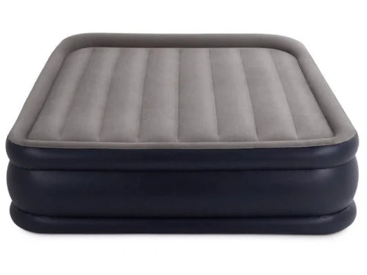 Intex Queen Deluxe Pillow Rest Airbed W/Fiber-Tech BIP (W/220- 240V Built-In-Pump) 42164136