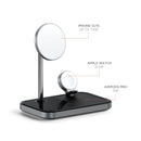 Satechi 3-in-1 Magnetic Wireless Charging Stand