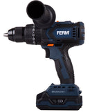 Ferm 20V Impact Drill Brushless- 2 x 2Ah battery