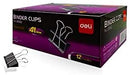 Deli Binder Clips 41mm Box 12pcs DL-W38562