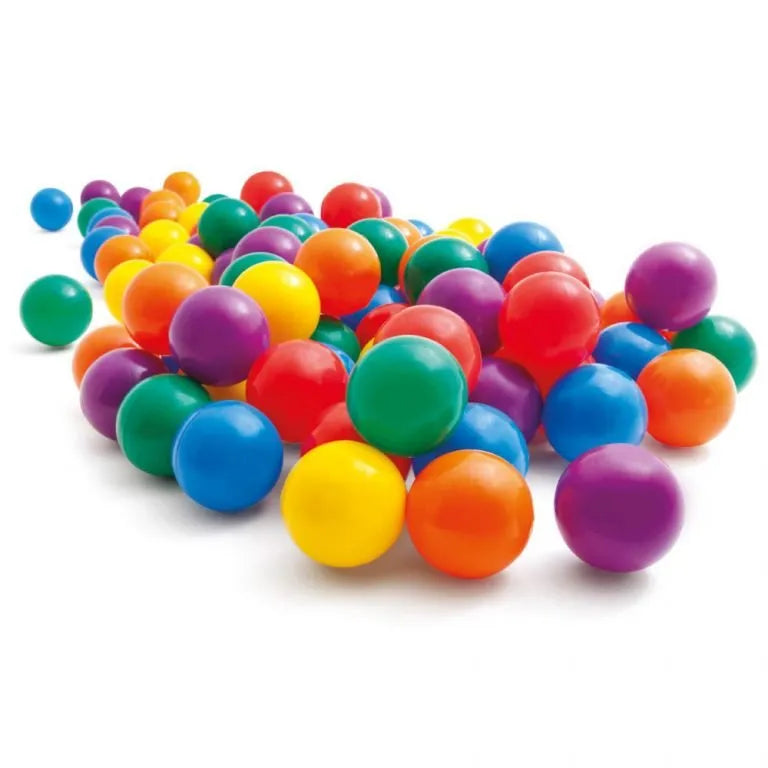 Intex Fun Ball (Ball-100Pcs), Ages 2+, Carry Bag 42149600