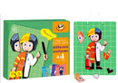 PJ PJ008-2 Magnetic Puzzle Game-Different Uniforms 49700309