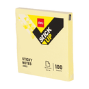 Deli Sticky Notes 3''×5'' 100sheets Yellow DL-WA00553