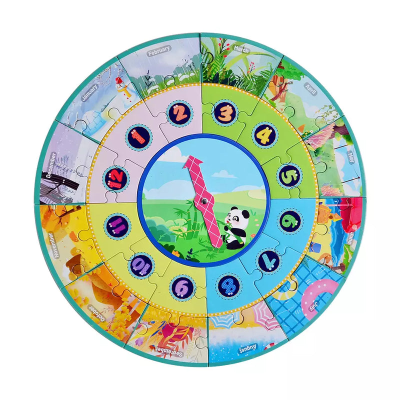 PJ PJ012-2 My Round Puzzle- Changes of Nature 49700385