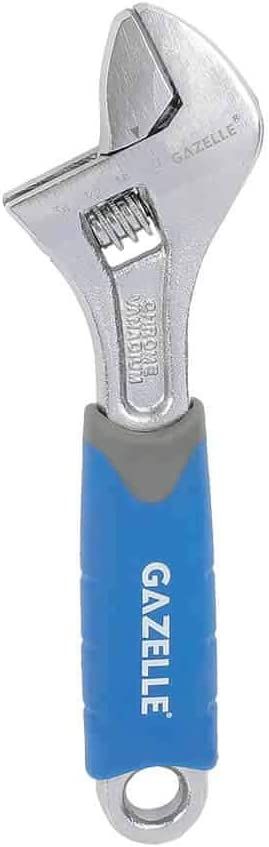 Gazelle Adjustable Wrench  With Comfort Grip Handle