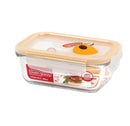 Lock N Lock  Ovenglass Euro Steam Hole Rectangular 380ml