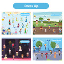 PJ PJ013-3 Reusable Stickers-Dress Up 49700415