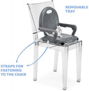 Booster Seat Pocket Snack - Dark Grey