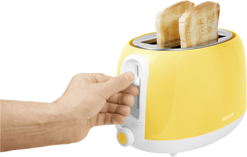 Sencor Toaster For Two Slices 800W Yellow STS 36YL