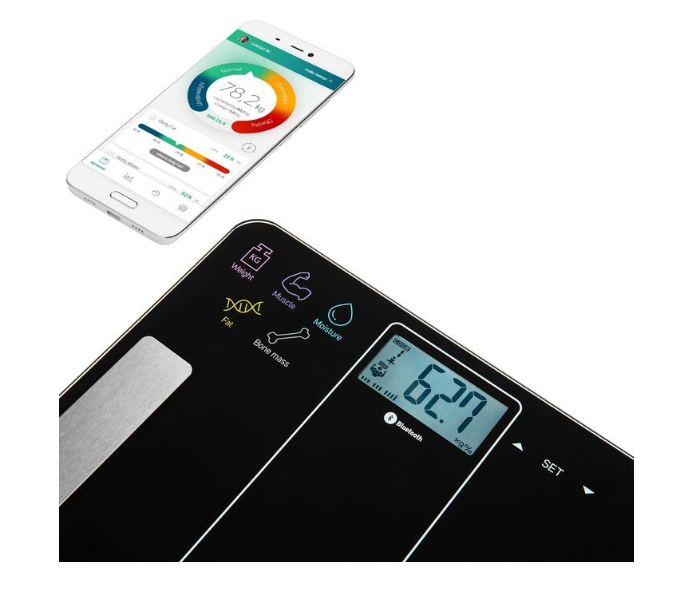 Sencor 41006026 Personal Fitness Bluetooth Weight Scale Black SBS 8000Bk