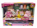 Baby Kid Doll With Stroller