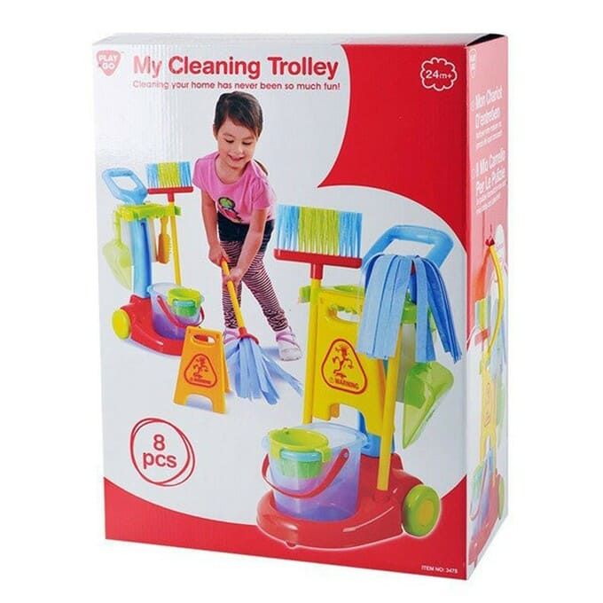 My Cleaning Trolley 8 Pcs