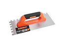 Kendo Plastering Trowel 120x280mm Square Teeth