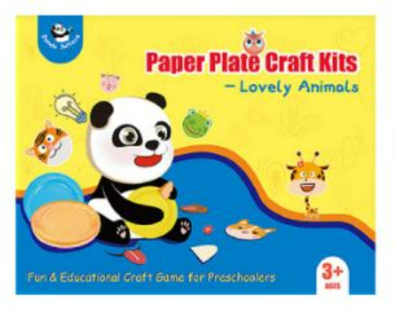 PJ PJ019 Paper Plate Crafts Kits-my Lovely Animal 49701924