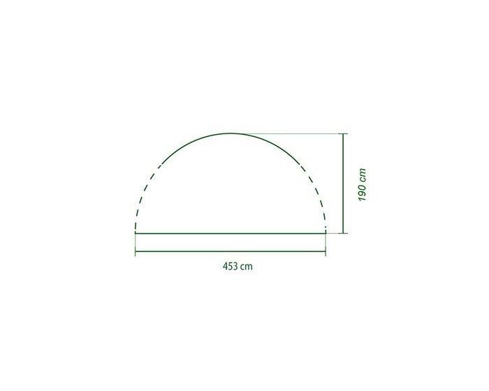 Coleman CLN-Event Shelter Accy XL Silver Sunwall Cover 15X15Ft 2000038897